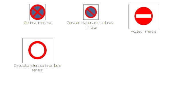 Indicatoare de reglementare